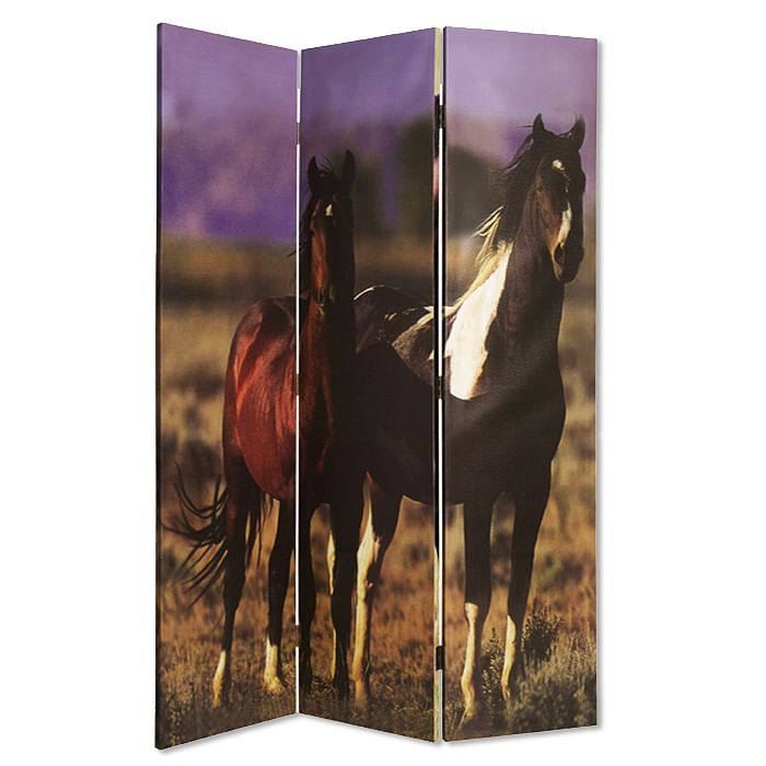 1″ x 48″ x 72″ Multi Color Canvas Screen With Nurturing Mare