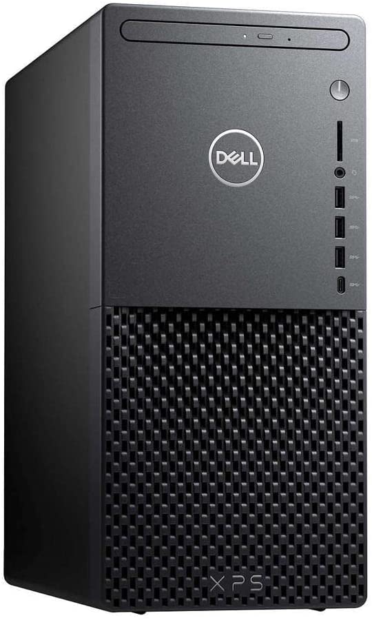 Dell XPS 8940 Desktop Computer (Intel Core i5-10400, 16GB RAM, 512GB NVMe SSD + 1TB HDD, DVD-RW, 360W PSU, Wi-Fi 6, Bluetooth 5.1, Keyboard & Mouse