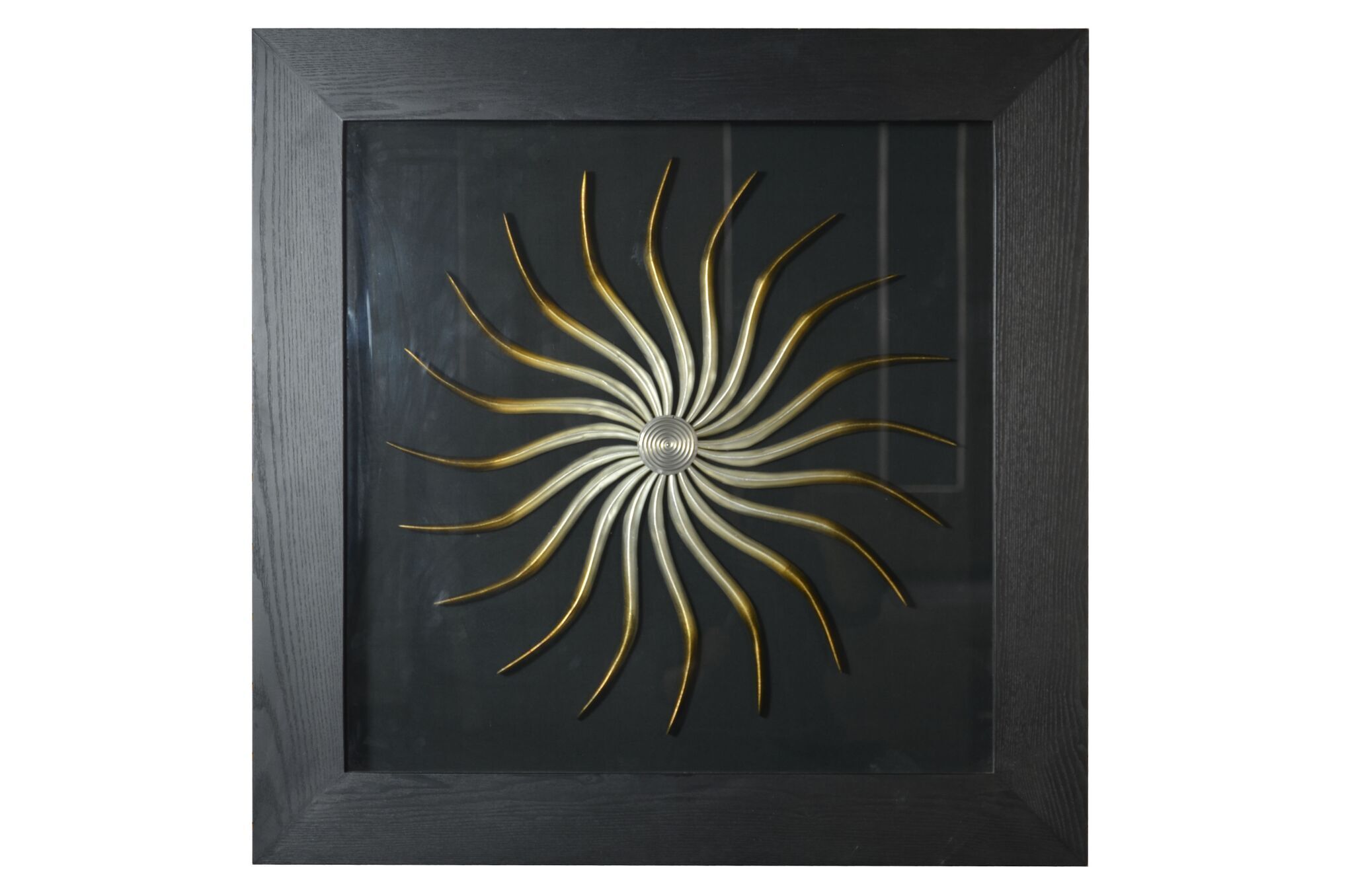 26″ x 2″ x 35″ Black, Wood And Glass – Shadow Box