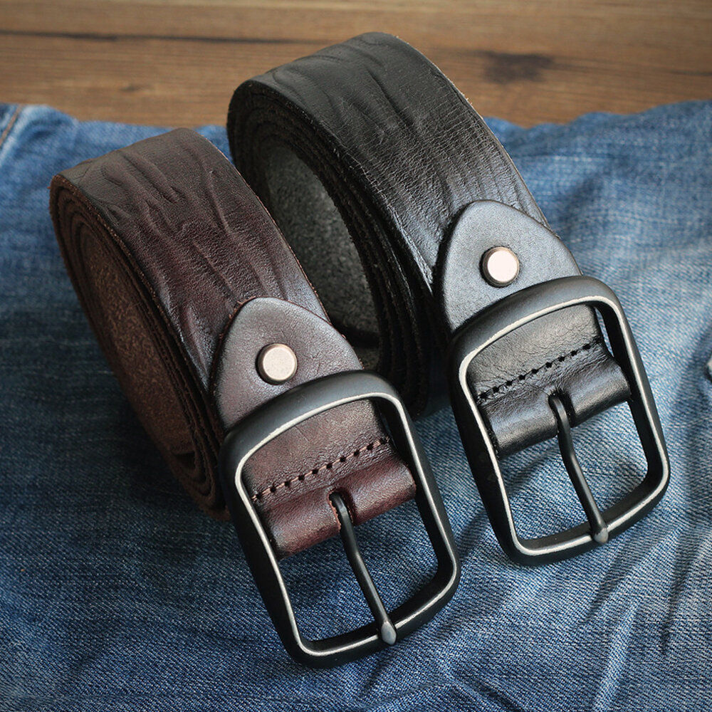 Casual Waistband Waist Strap Smooth Pin Retro Belt